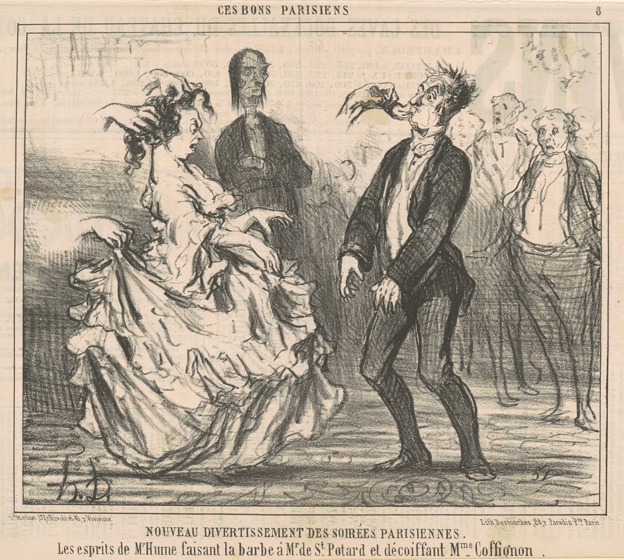 Ny kvällsunderhållning av Honoré Daumier