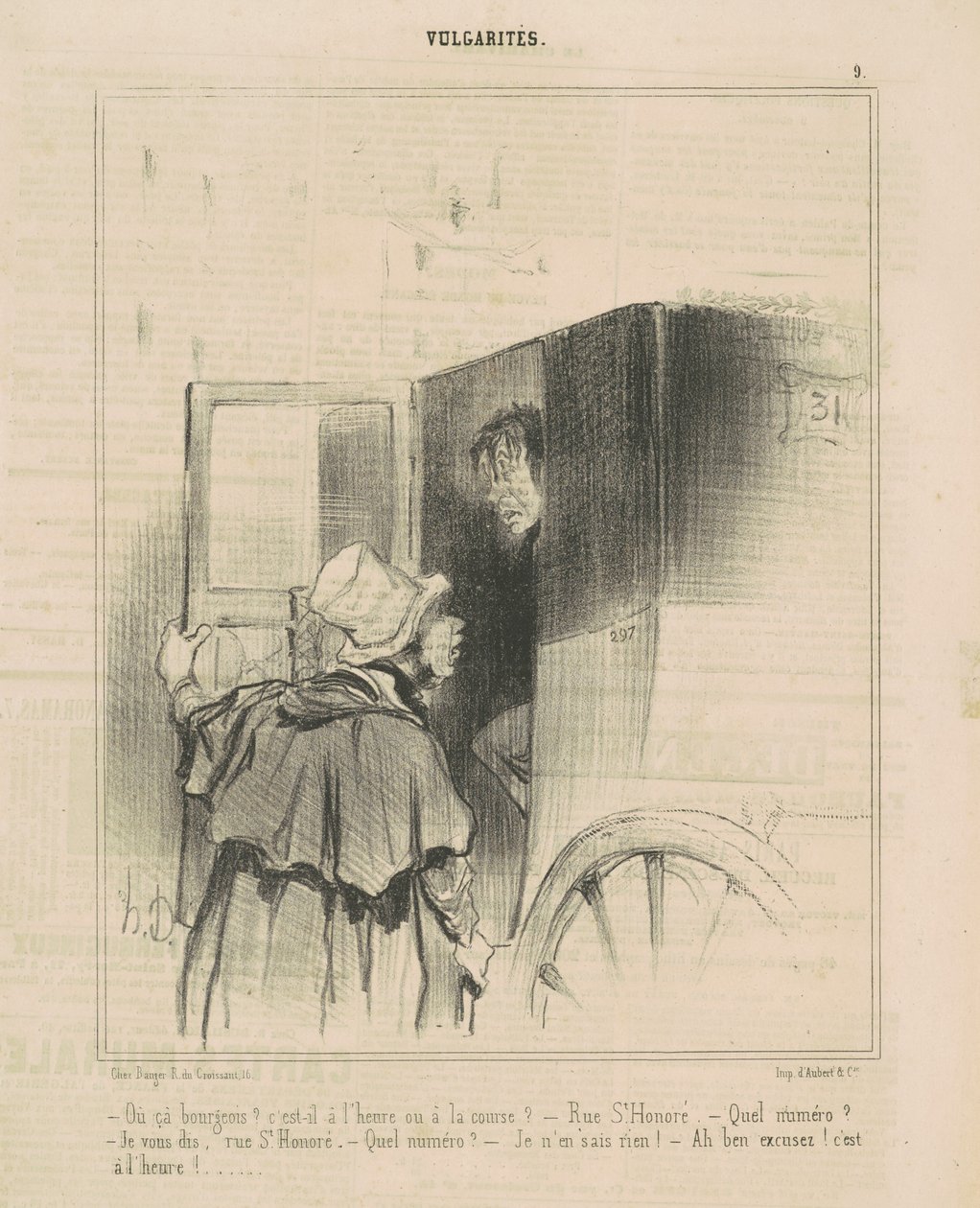 Eller är det borgerligt? Är det dags eller... av Honoré Daumier