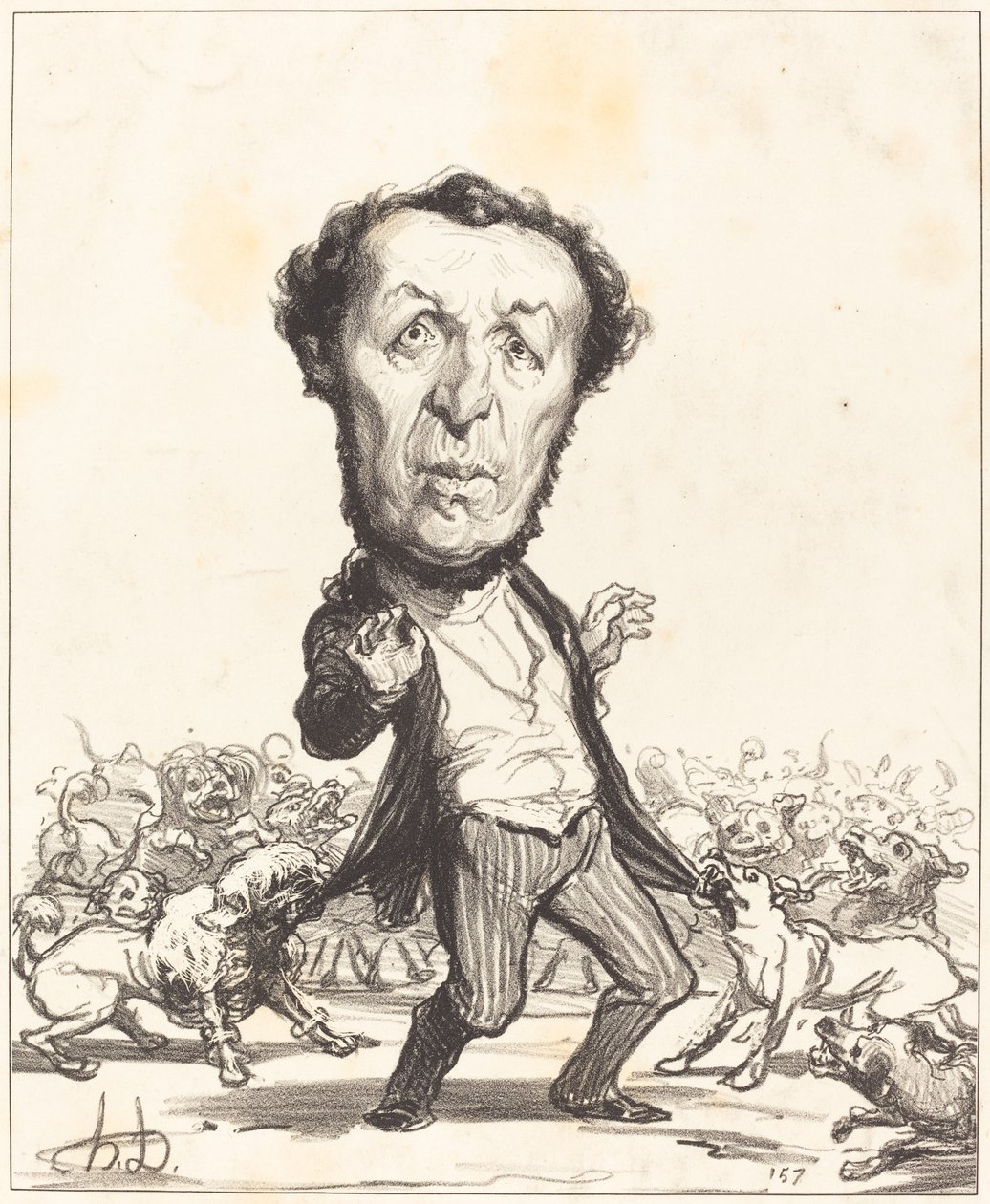Ovide Remilly av Honoré Daumier