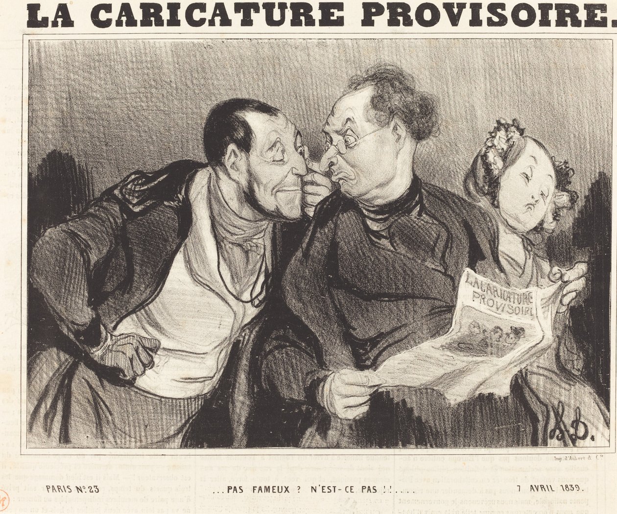 Inte känd? Är det inte!!... av Honoré Daumier