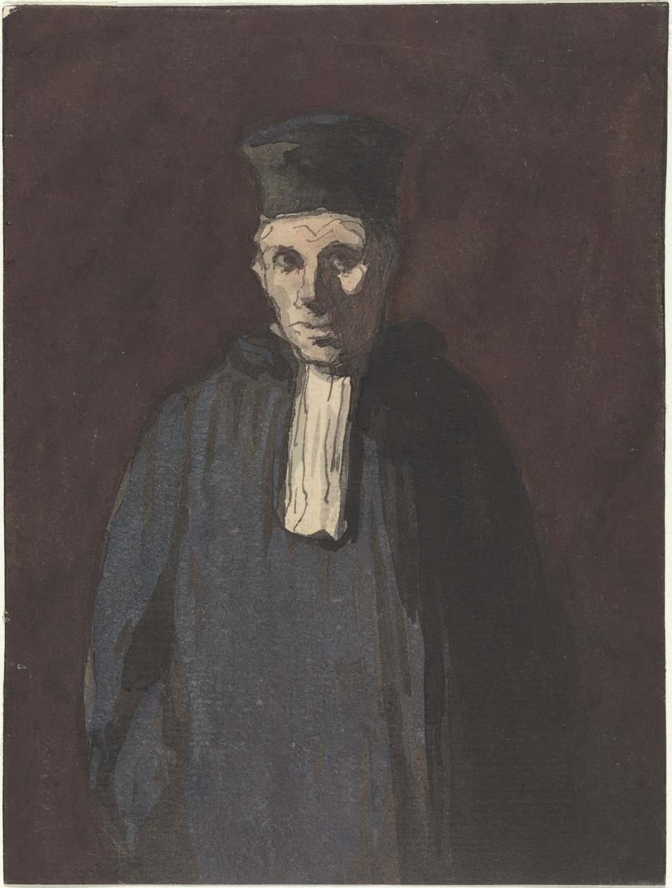 Åklagare av Honoré Daumier