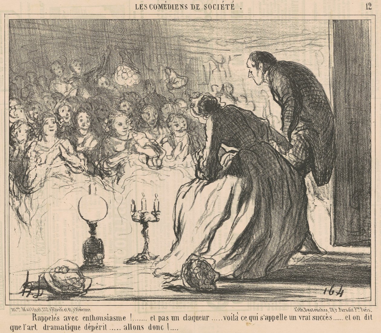 Minns med entusiasm! ... av Honoré Daumier