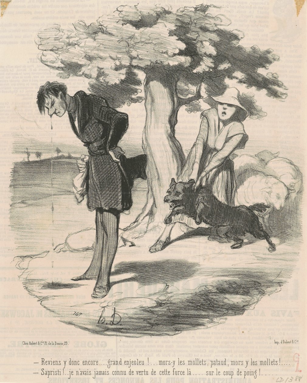 Så kom tillbaka till det igen... bra enjeoleu! ... av Honoré Daumier