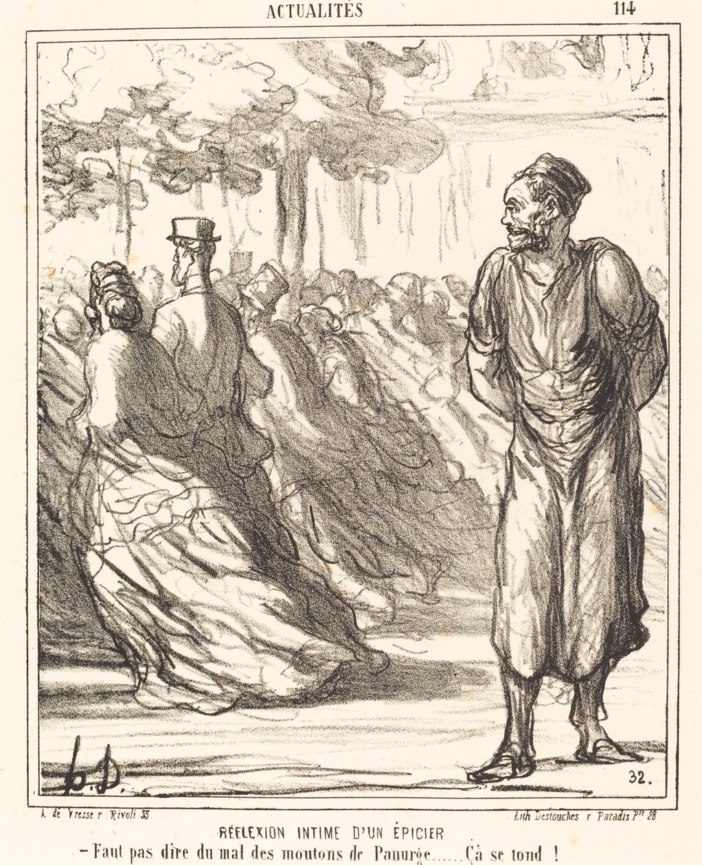swedish av Honoré Daumier