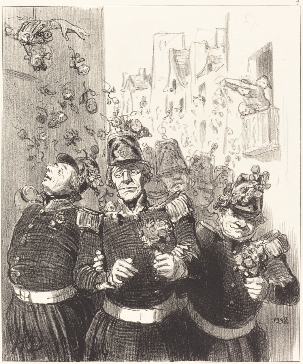 Rifolard är mer charmad än någonsin... av Honoré Daumier