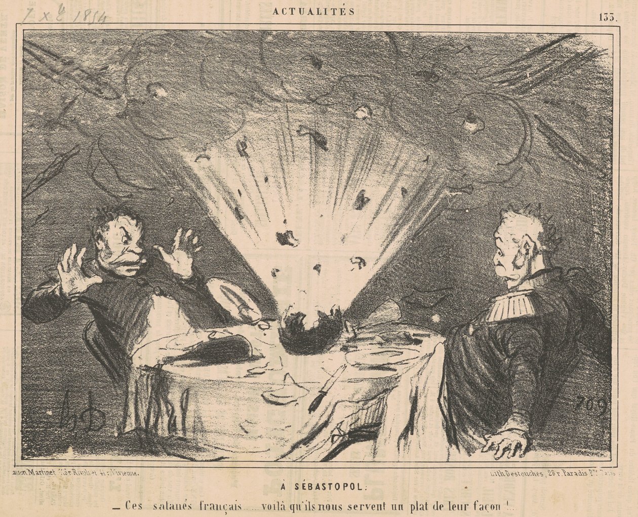 Sevastopol av Honoré Daumier