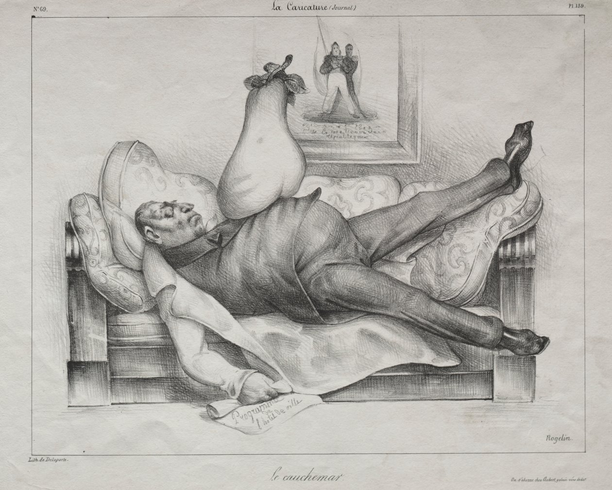 Mardrömmen av Honoré Daumier