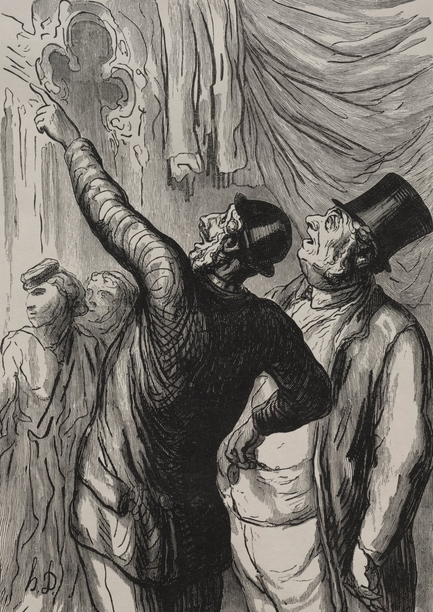 Världsutställningen: En riktig guide av Honoré Daumier