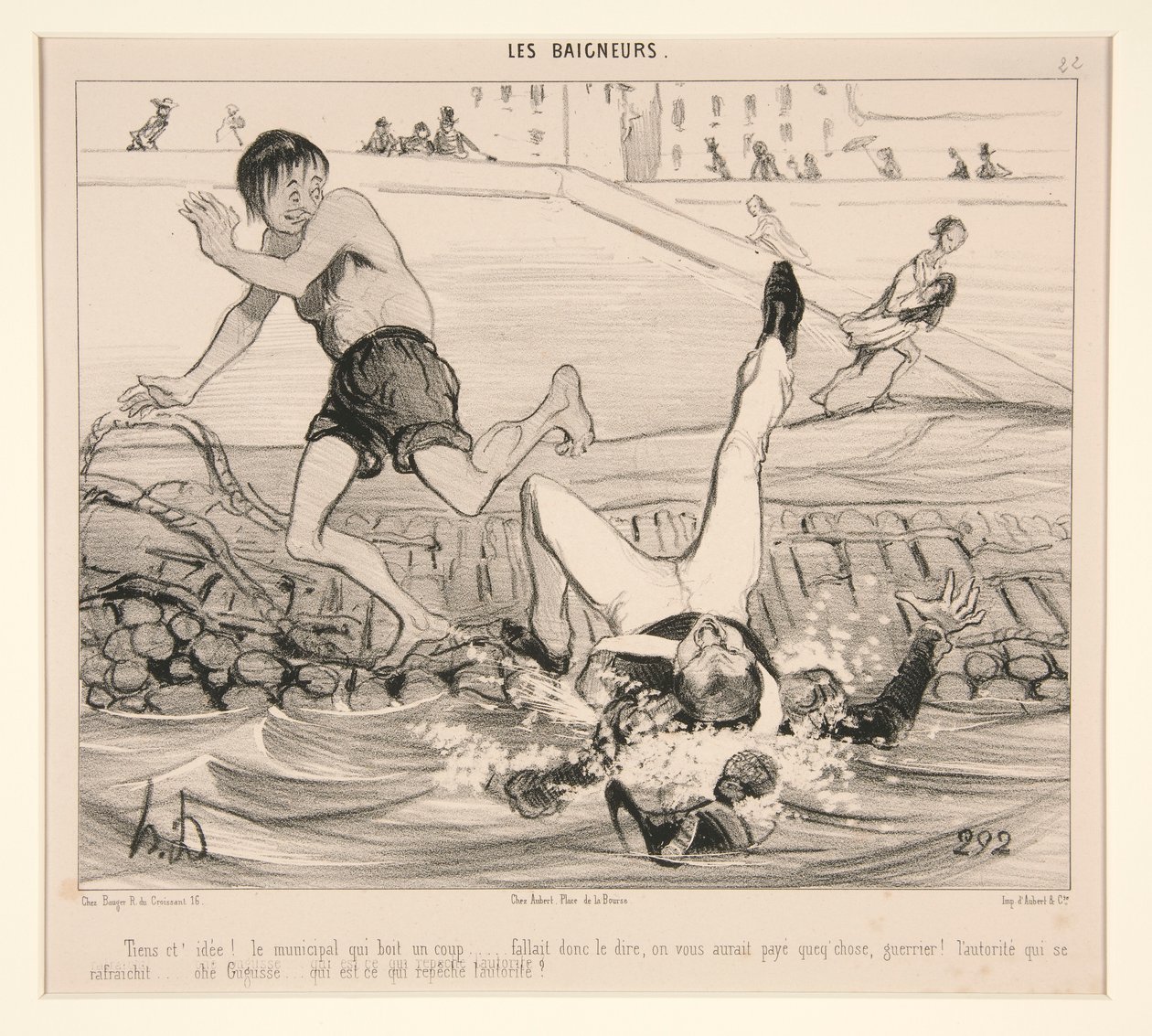 Här är det av Honoré Daumier