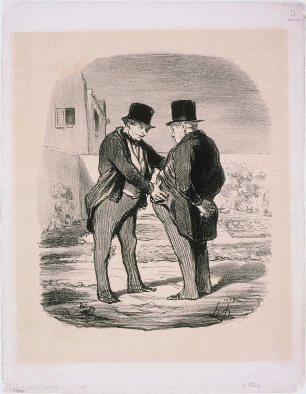 Vad som helst: Så vi stal mr Greens ballong av Honoré Daumier