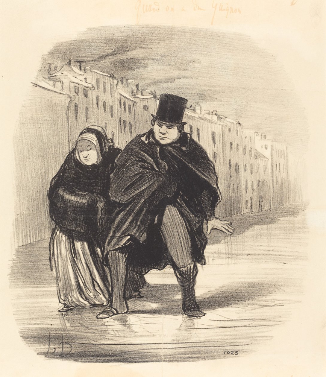 Du tar mig tillbaka igen... för att gå och önska... av Honoré Daumier