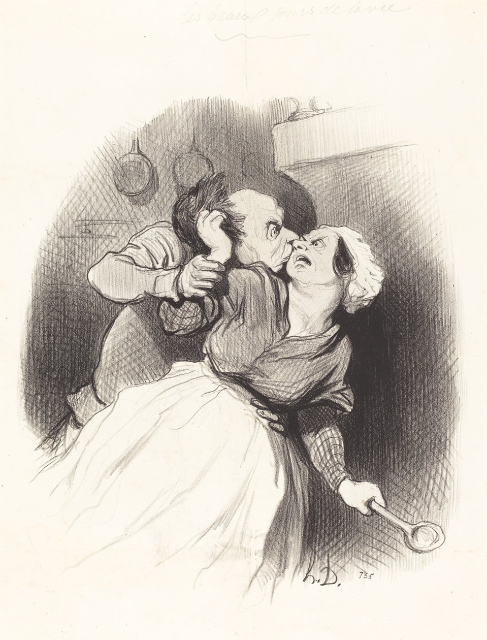 En återgång till ungdomen av Honoré Daumier