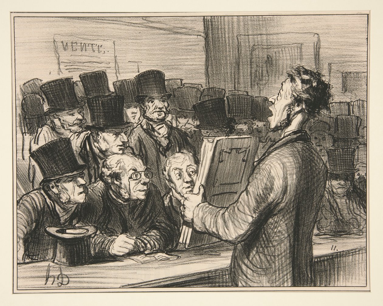 En amatör - Men vad är den här målningen av Honoré Daumier