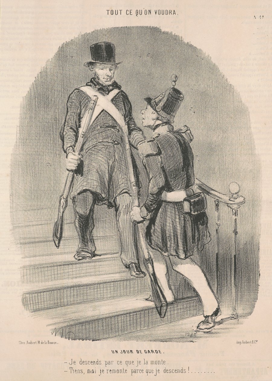 En vårddag av Honoré Daumier