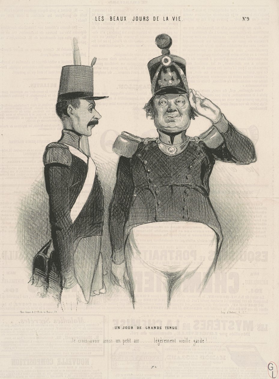 En bra dag av Honoré Daumier