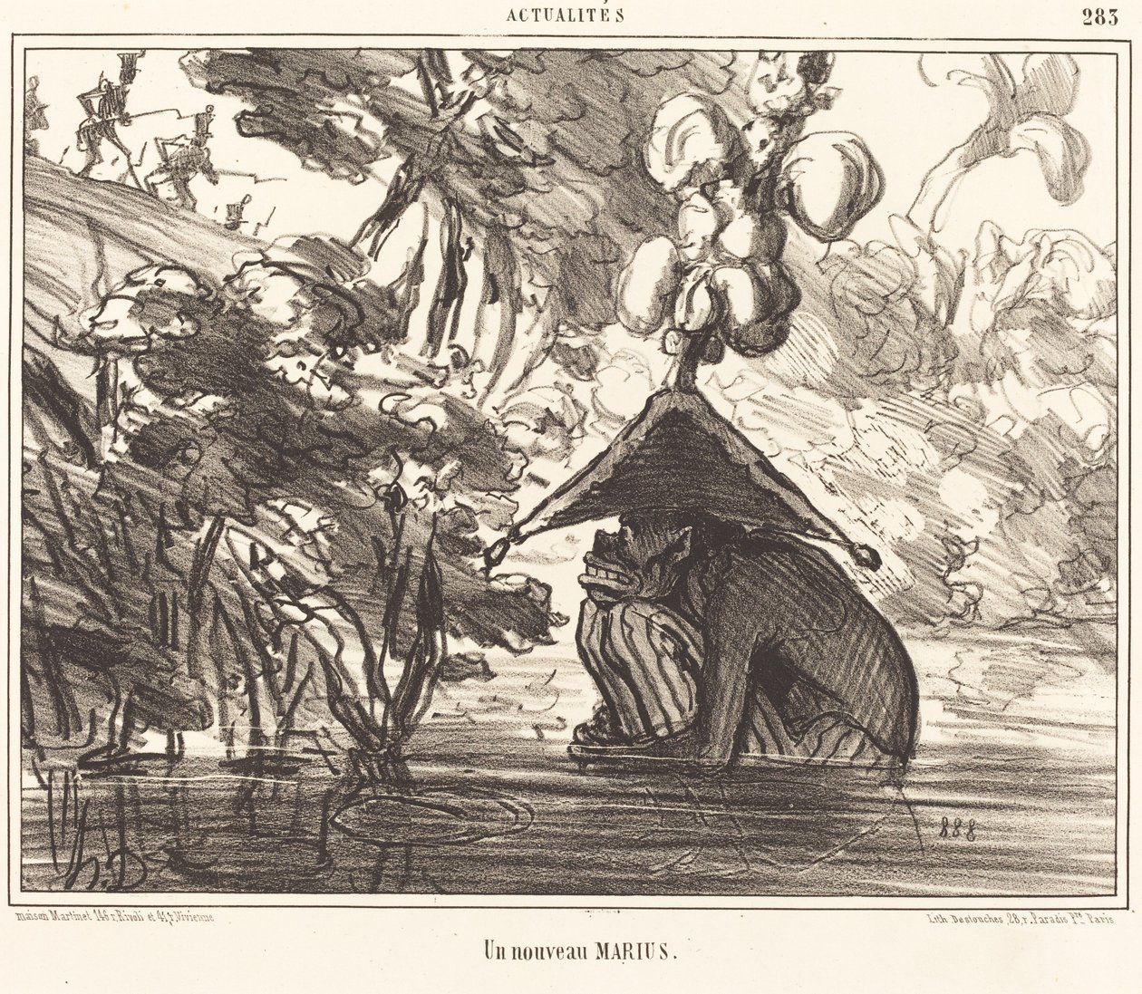 En ny man av Honoré Daumier