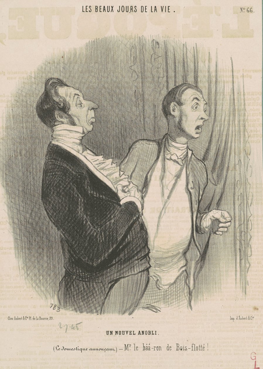 En ny riddare av Honoré Daumier