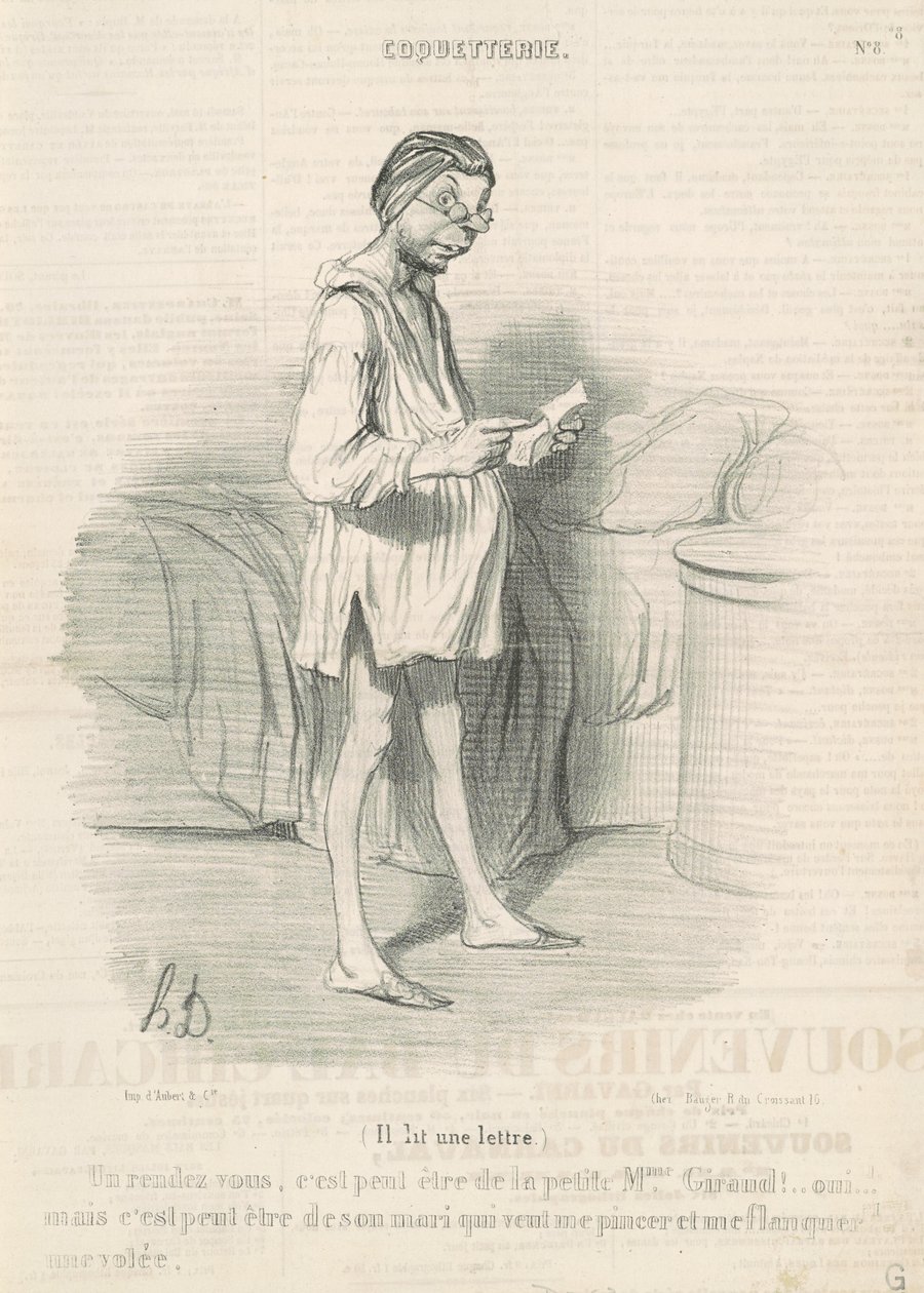 Ett datum kan vara... av Honoré Daumier
