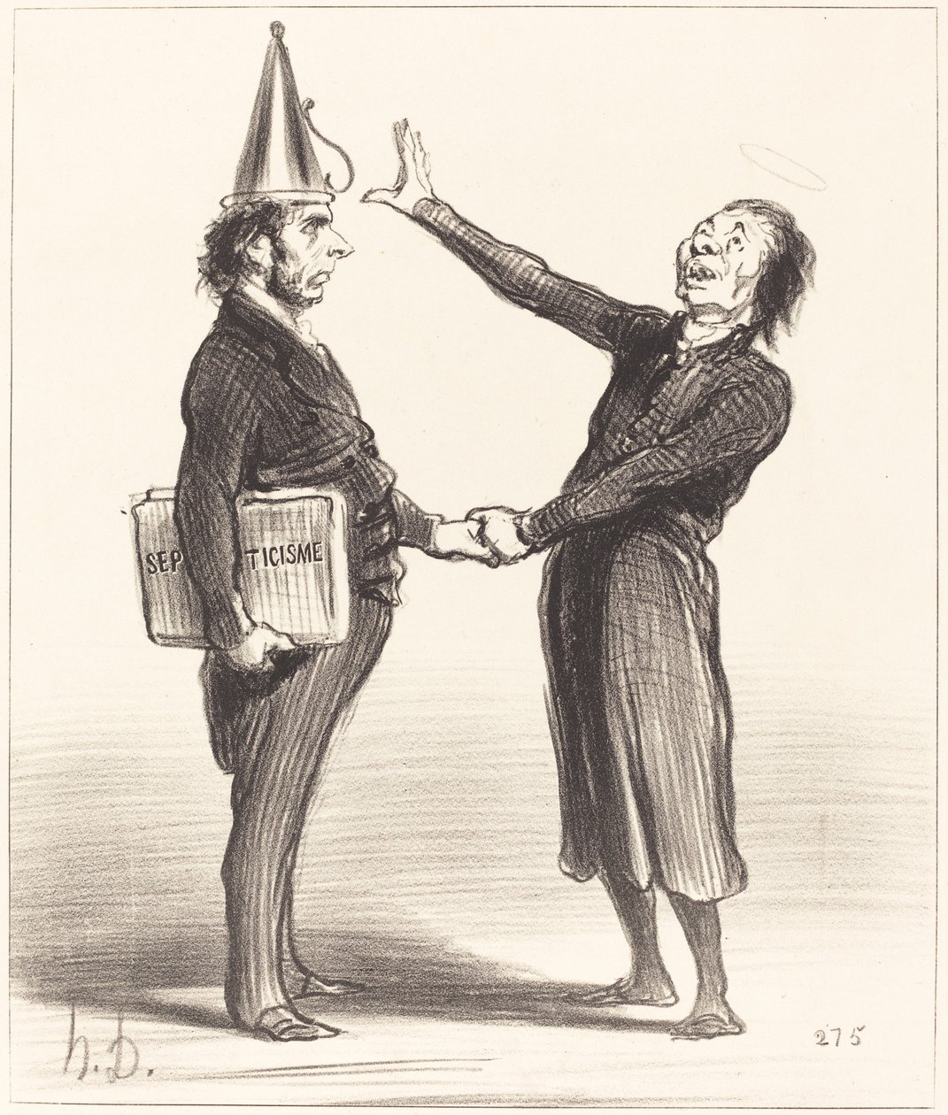 En allians av Honoré Daumier