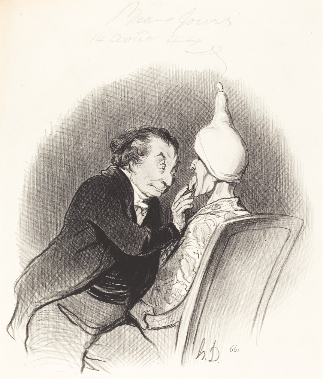 Ett lyckligt fynd av Honoré Daumier