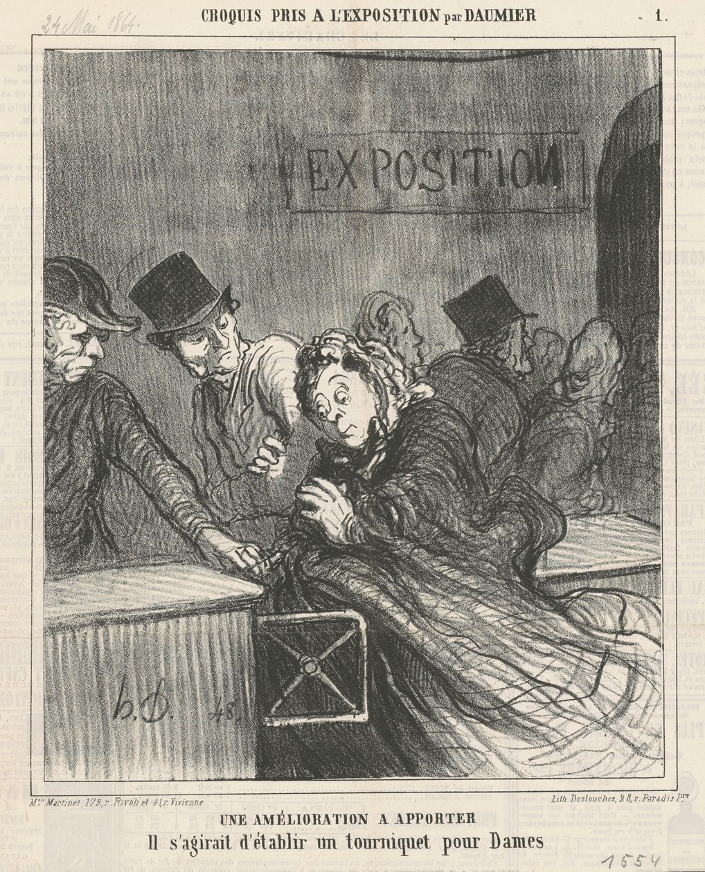 En förbättring att göra av Honoré Daumier