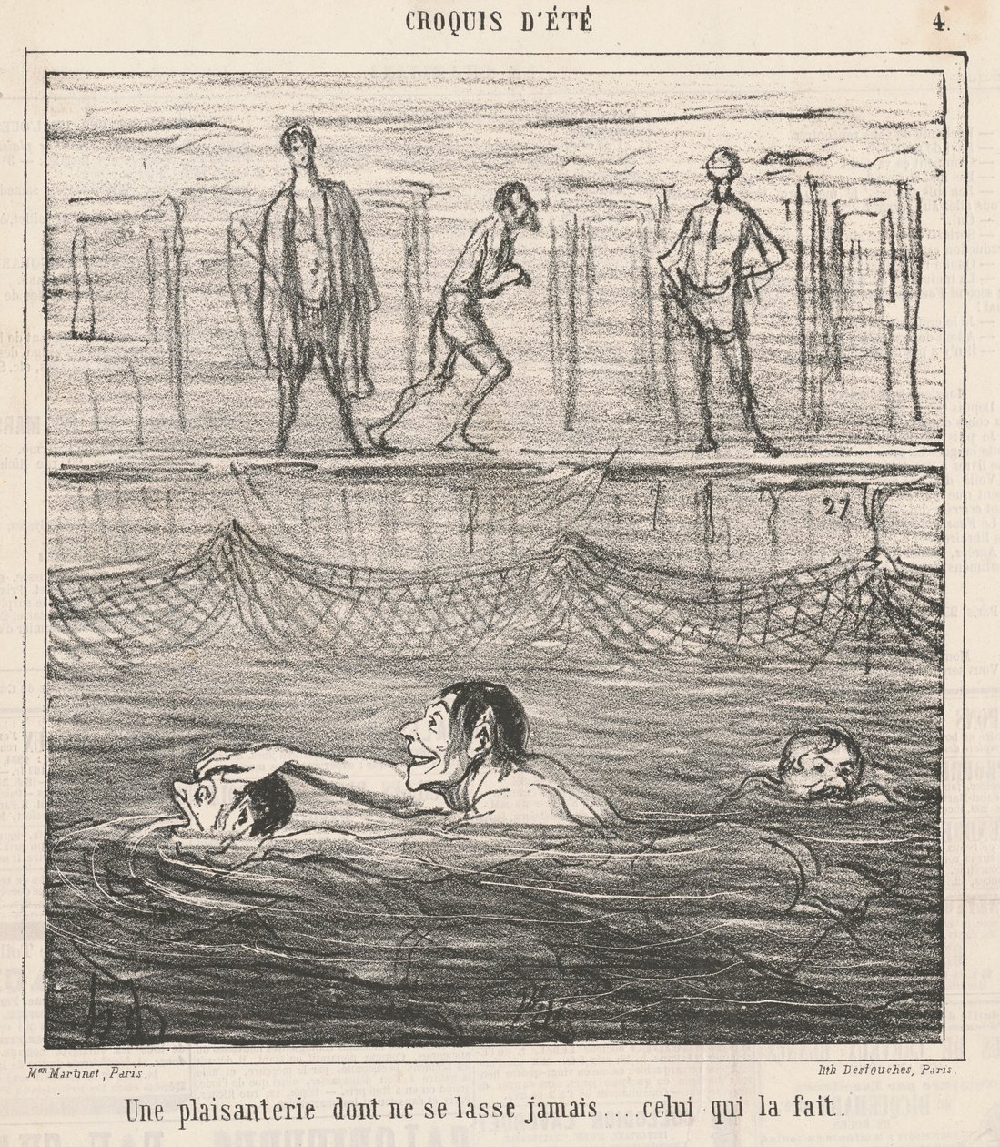 Ett skämt som aldrig tröttnar på... av Honoré Daumier