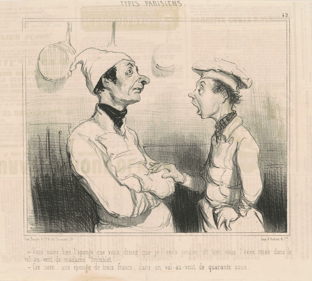 Du vet svampen du sa... av Honoré Daumier