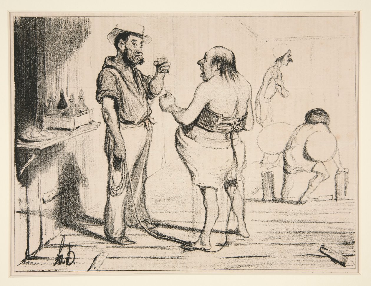 Du förstår, Bourgeois, du är just i av Honoré Daumier