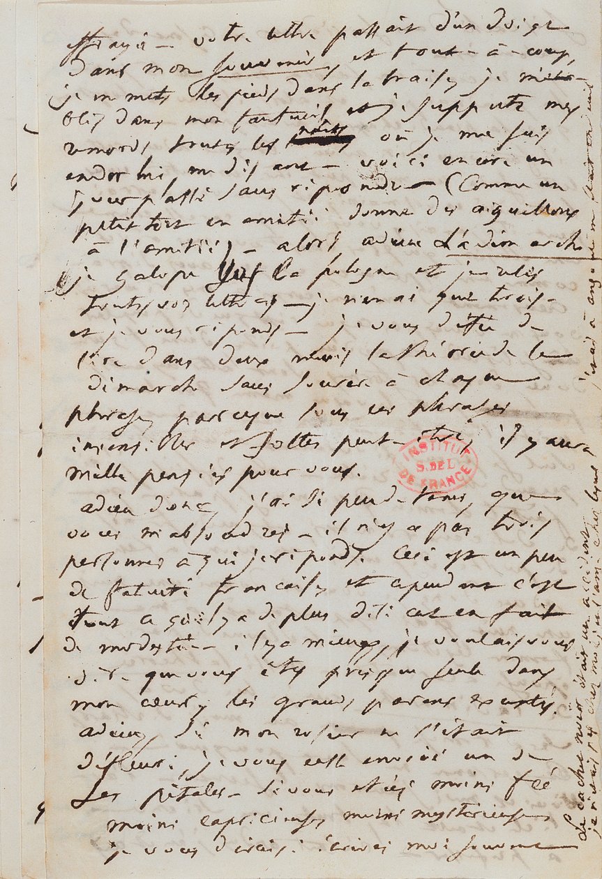 Balzacs papper och manuskript av Honore de Balzac