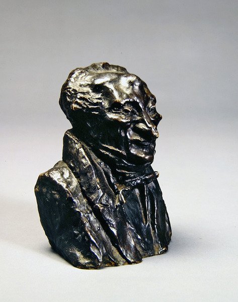 Byst av Alexandre-Simon Pataille (brons) av Honore (after) Daumier