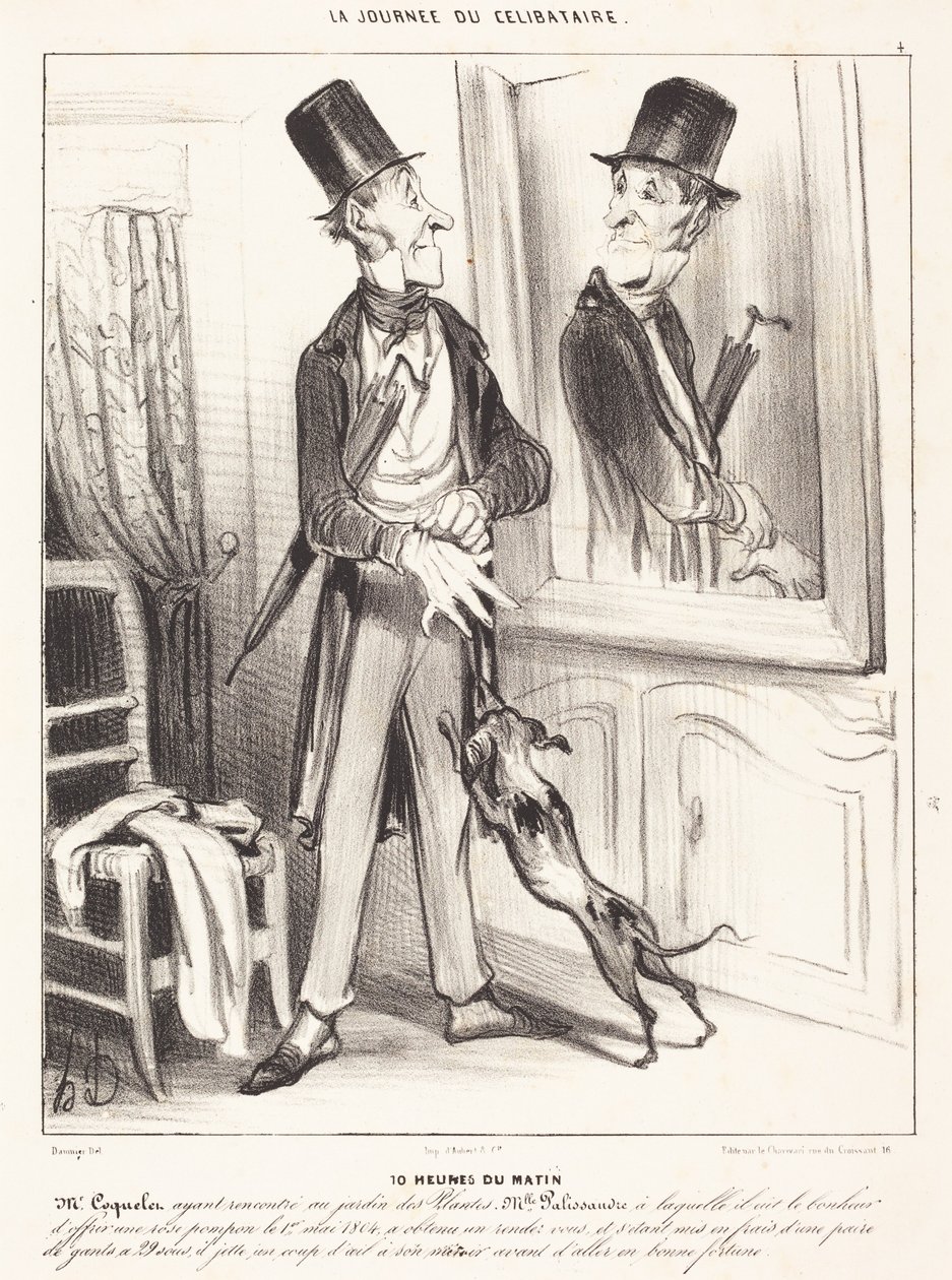 Klockan 10 på morgonen av Honoré Daumier