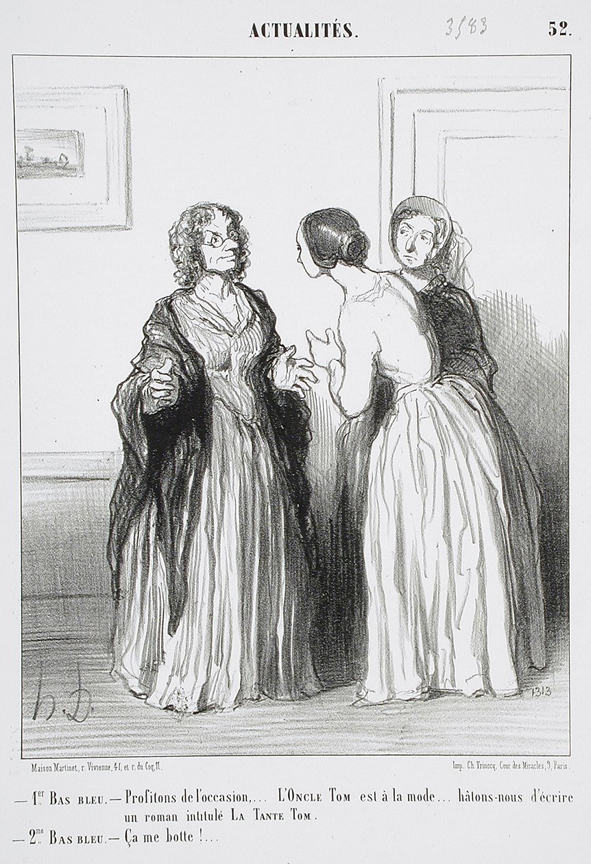 1:a blåstrumpan - Låt oss ta tillfället i akt... av Honoré Daumier