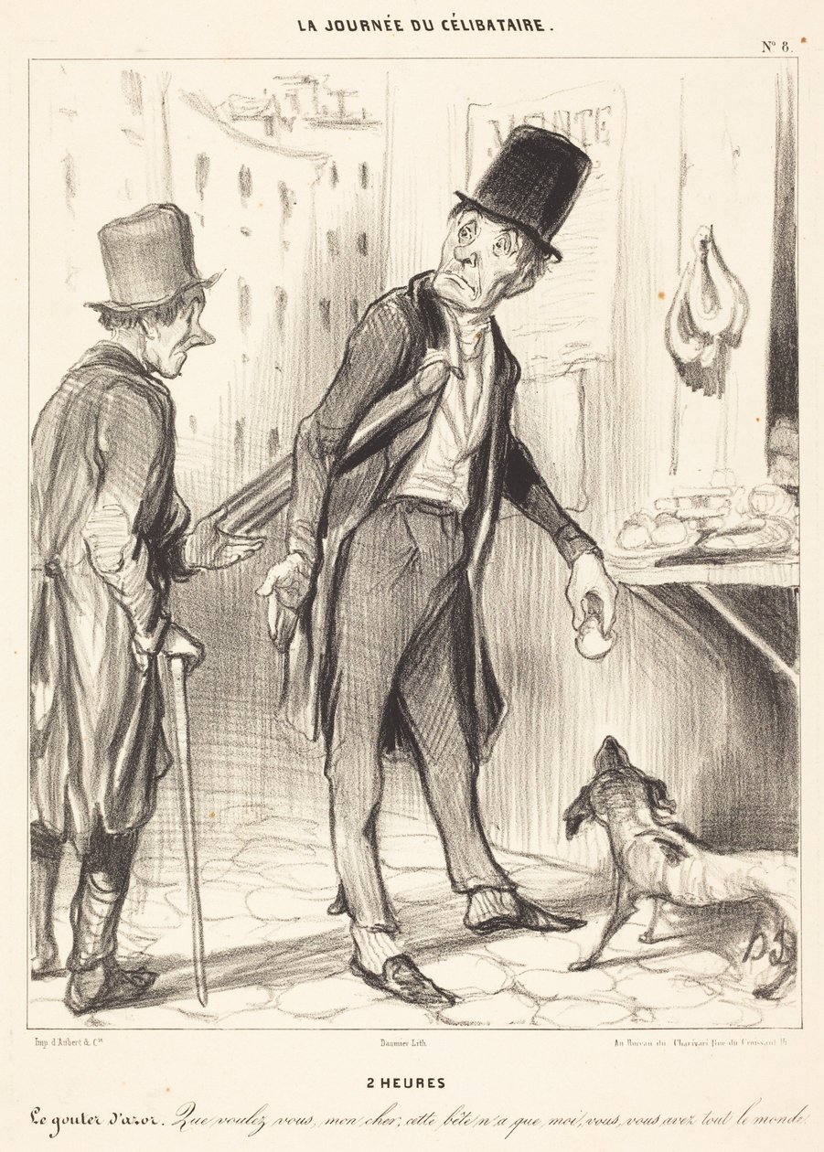 Klockan 2 av Honoré Daumier