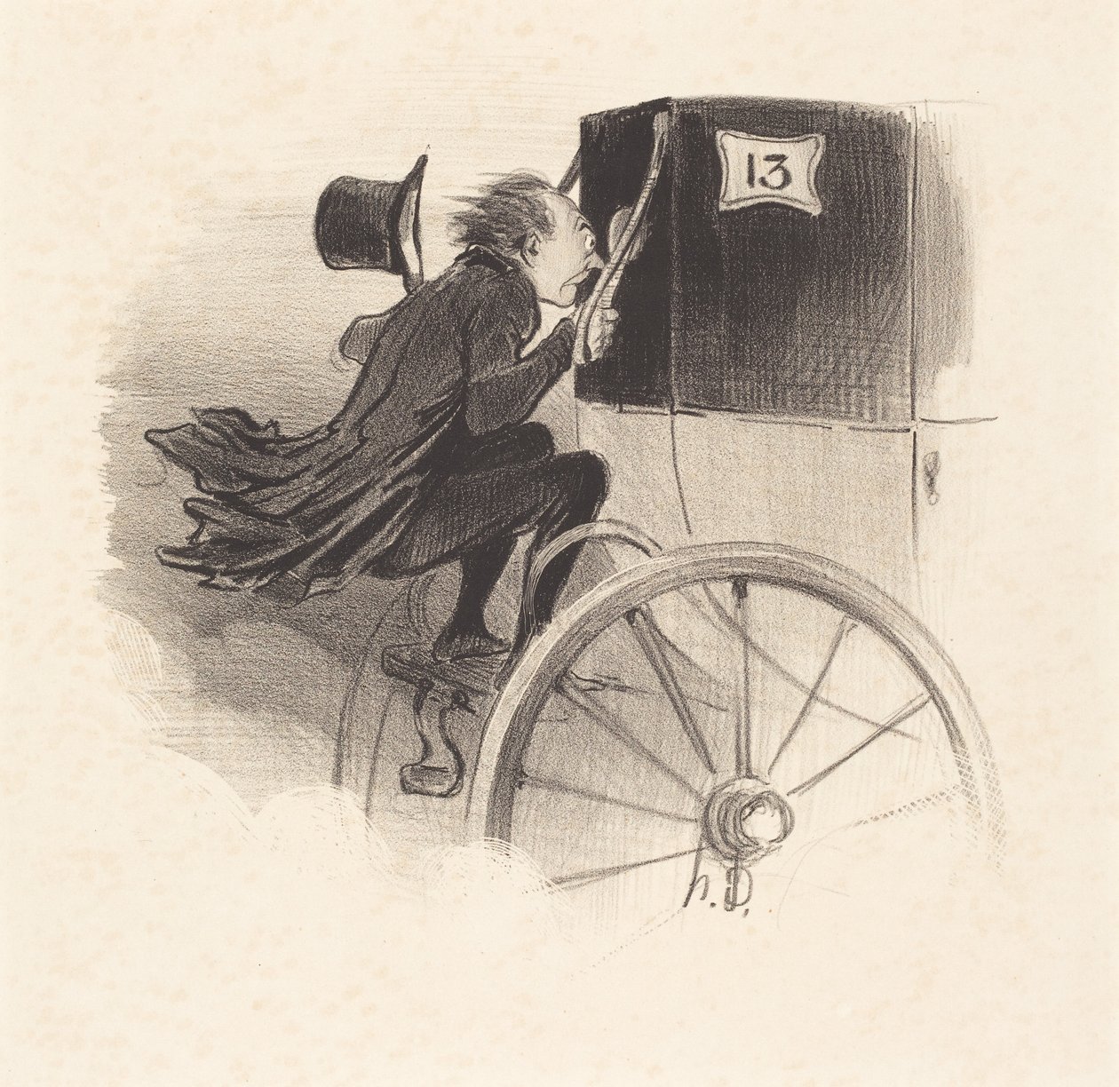 Ah! mycket bra det är jag säker på! olycklig... av Honoré Daumier
