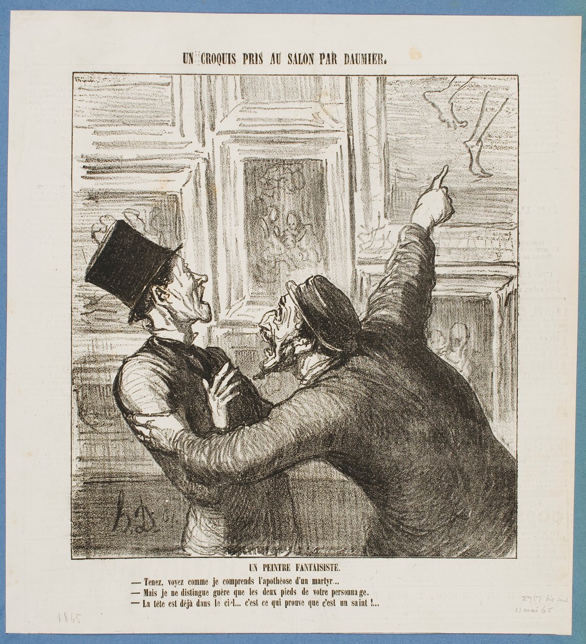 Album med tryck av och efter Honoré Daumier av Honoré Daumier