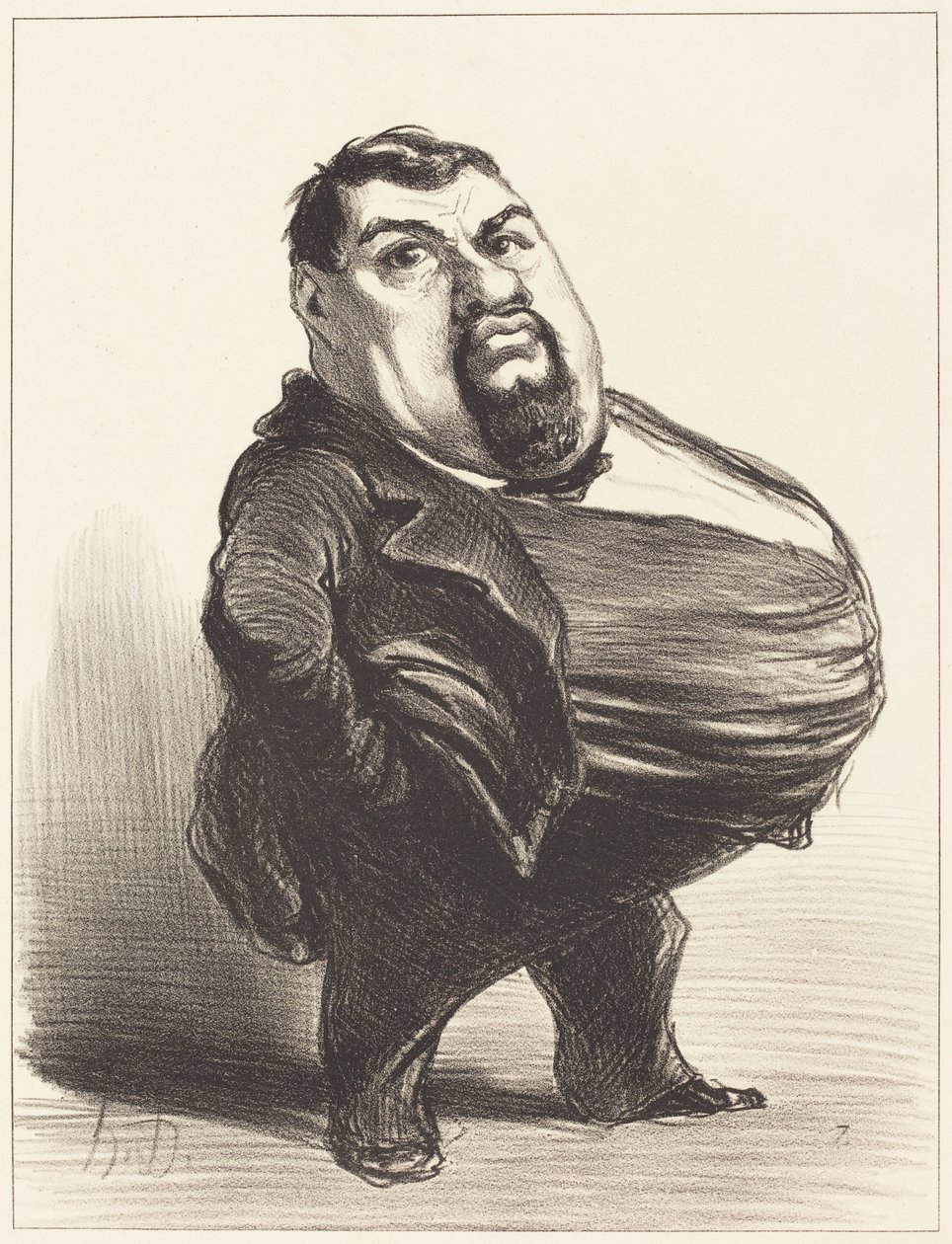 Antony Thouret av Honoré Daumier