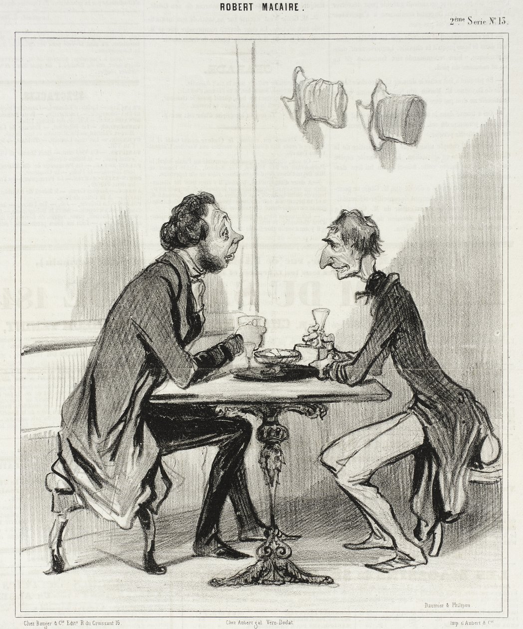 Oemotståndligt argument... av Honoré Daumier
