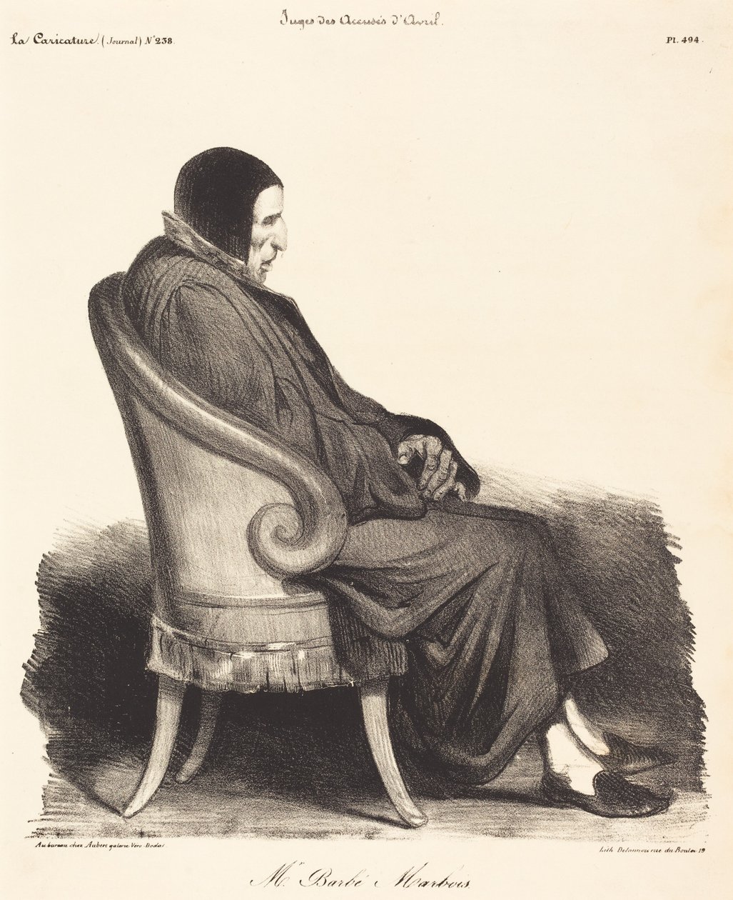 Barbé-Marbois av Honoré Daumier