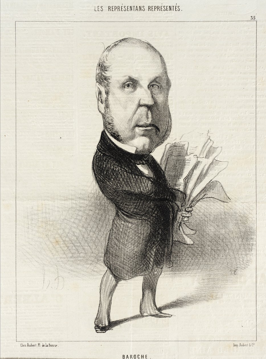 Baroche av Honoré Daumier