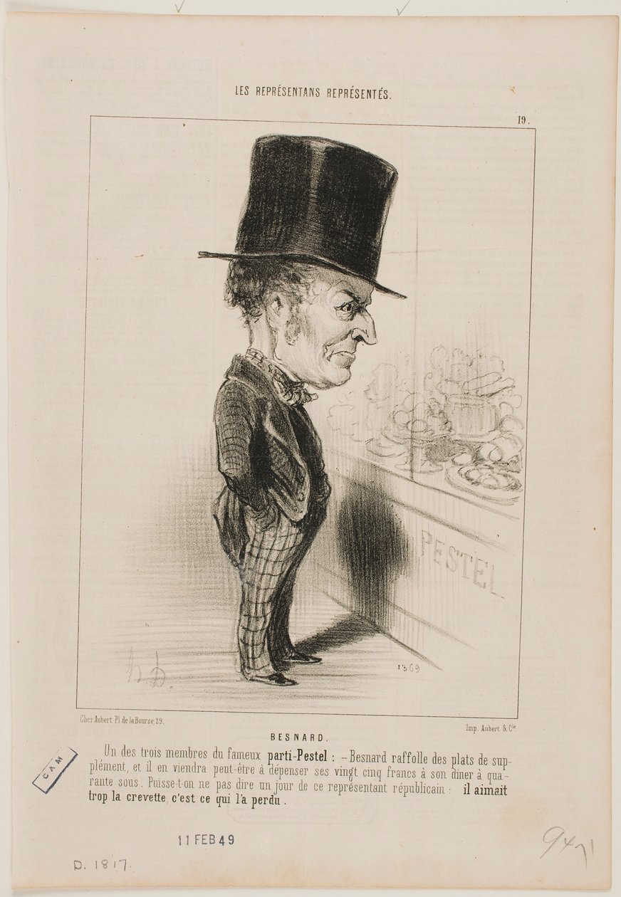 Besnard av Honoré Daumier