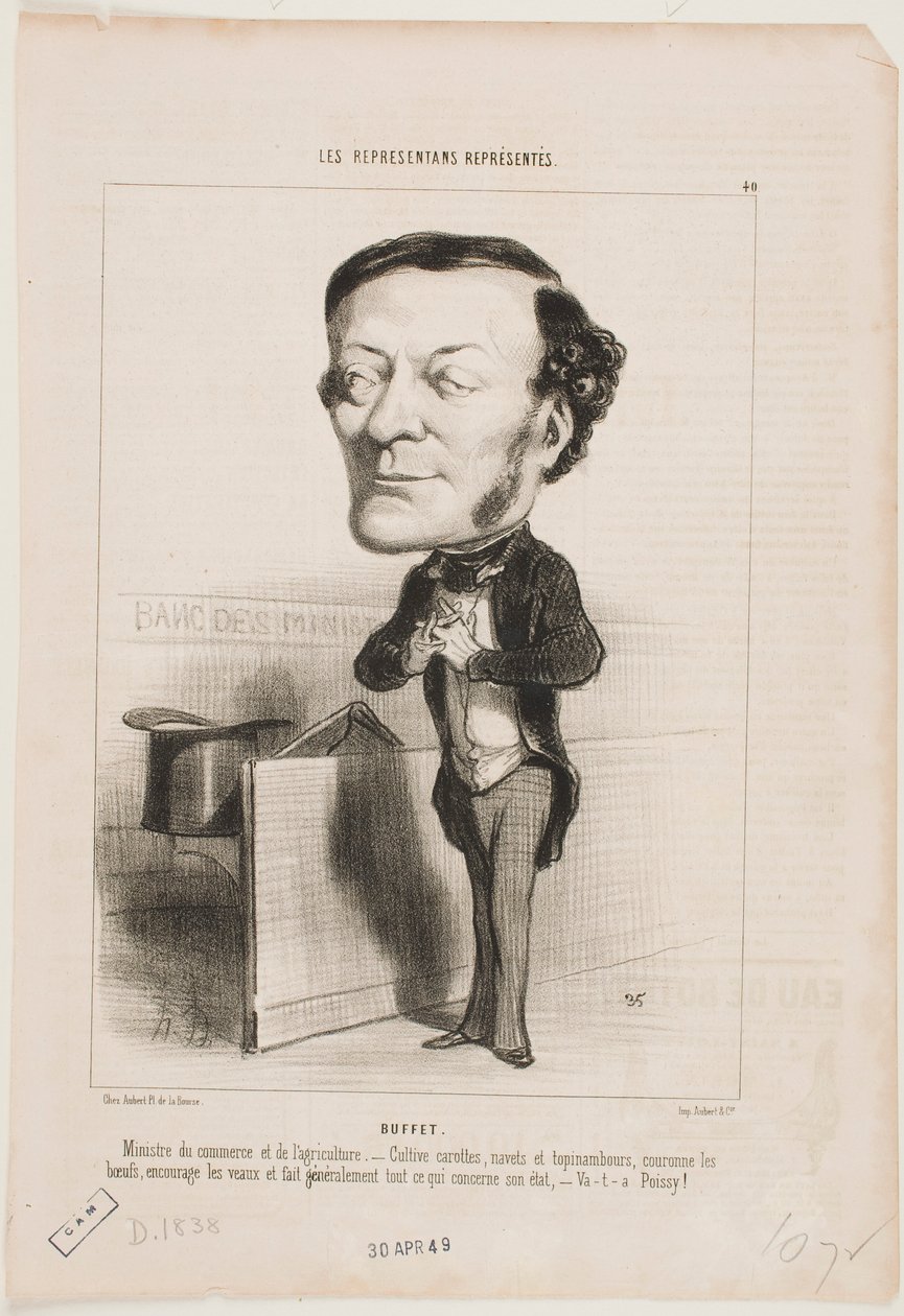 Buffé av Honoré Daumier