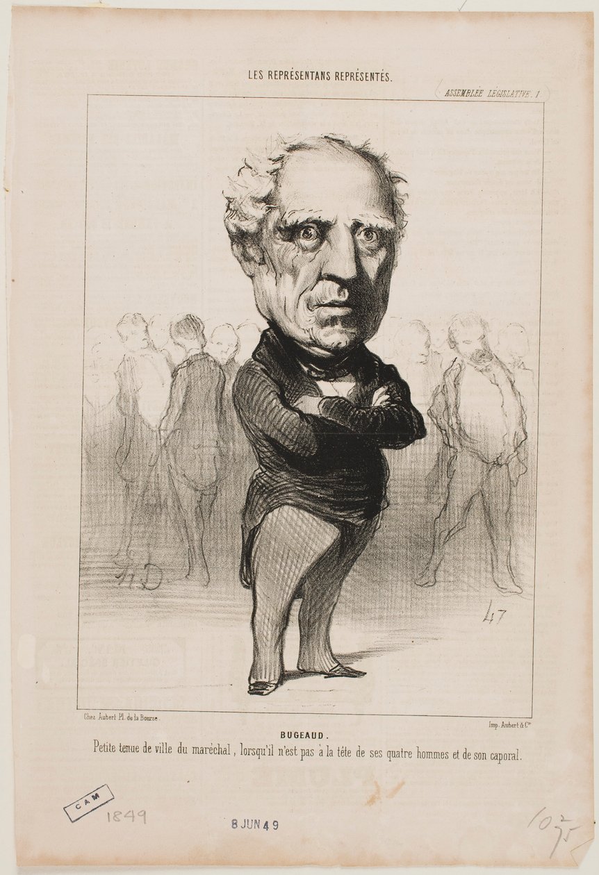 Bugeaud av Honoré Daumier