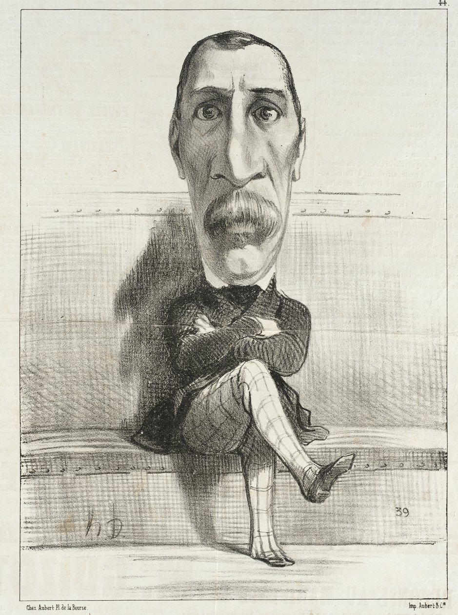 Buvignier av Honoré Daumier
