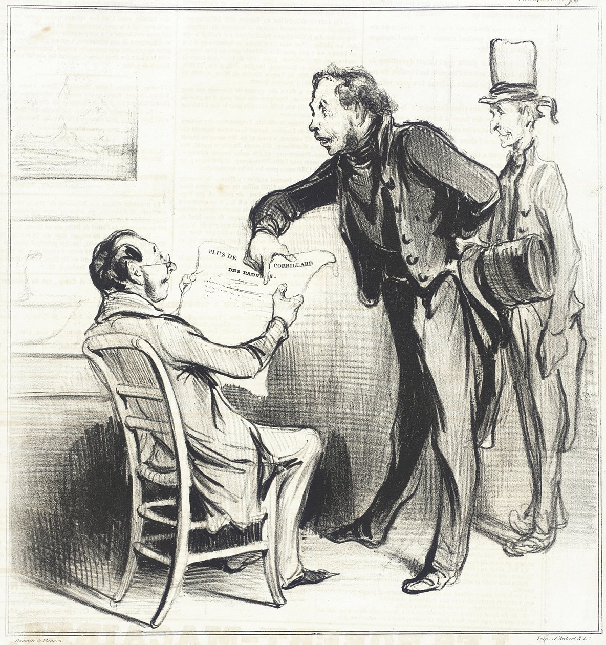 Caricaturana (serie av tryck) av Honoré Daumier