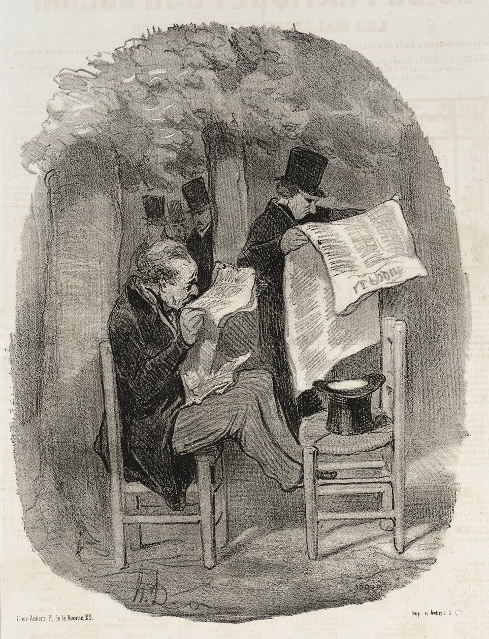 Det som borgaren har kommit överens om att kalla en liten förströelse av Honoré Daumier