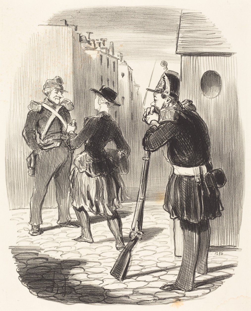 Den förbannade Pigochard ... av Honoré Daumier