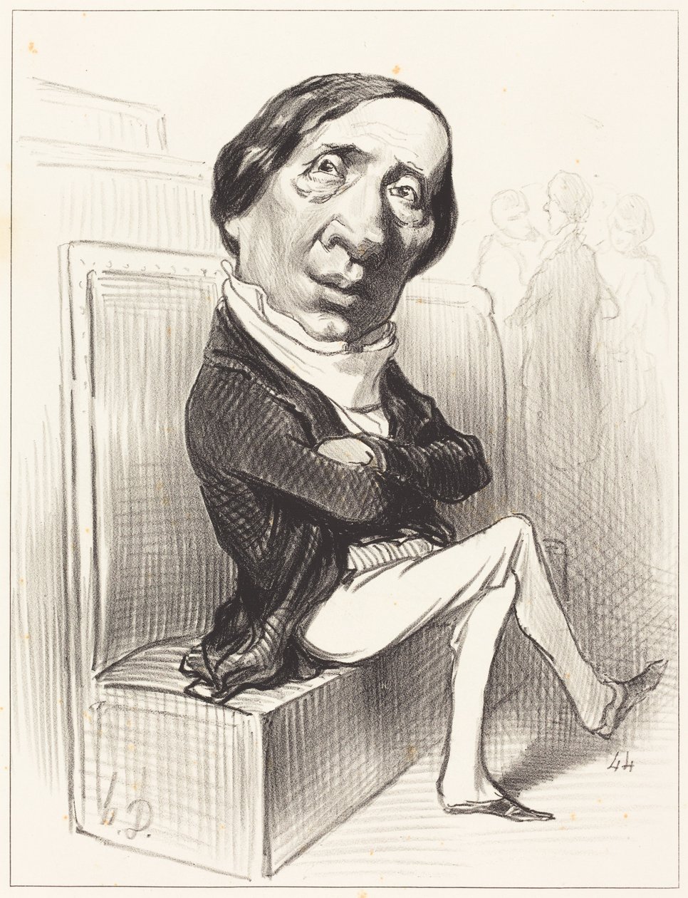 Charles Dupin av Honoré Daumier