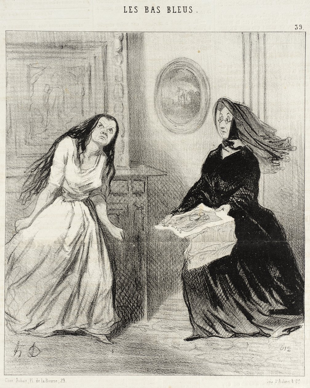 Vad! Ännu en karikatyr om oss... av Honoré Daumier