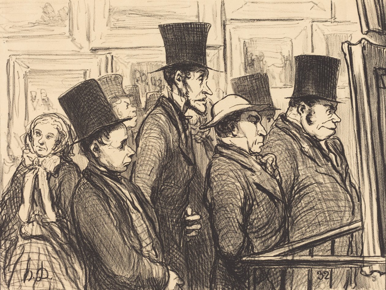 Herregud... där är en välbyggd oxe!... av Honoré Daumier
