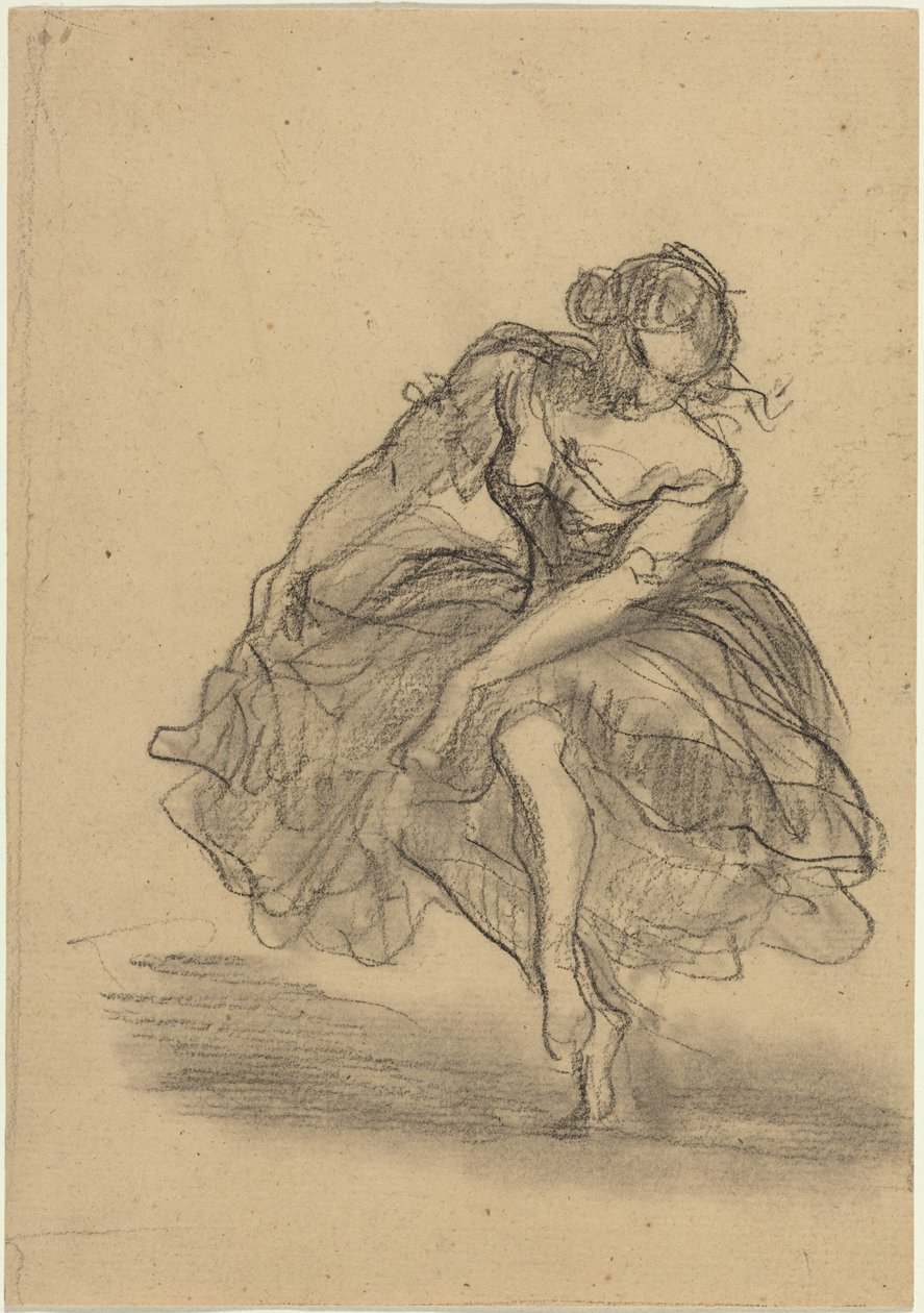 Dansös av Honoré Daumier